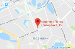 Карта расположения нотариуса Бригида Владимир Александрович
