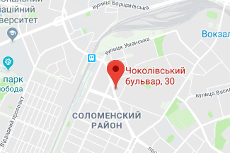 Карта расположения нотариуса Ганчук Юлия Ярославовна