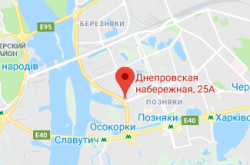 Карта расположения нотариуса Никитенко Юлия Николаевна