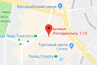 Карта расположения нотариуса Погориленко Наталия Василиевна