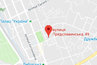 Карта расположения нотариуса Сенюк Марьяна Васильевна
