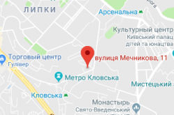 Карта расположения нотариуса Соболева Виктория Леонидовна