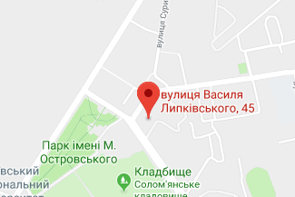 Карта расположения нотариуса Касандрович Татьяна Алексеевна