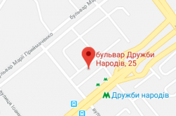 Карта расположения нотариуса Думанская Анна Васильевна
