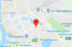 Карта расположения нотариуса Краснощёк Людмила Михайловна