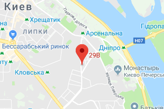 Карта расположения нотариуса Приходько Лилия Николаевна