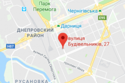 Карта расположения нотариуса Рудюк Максим Валериевич