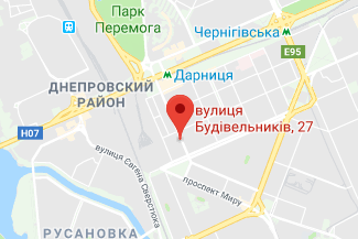 Карта расположения нотариуса Рудюк Максим Валериевич