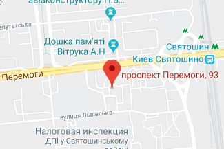 Карта расположения нотариуса Некрасова Светлана Ивановна