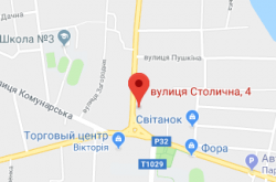 Карта расположения нотариуса Мозговой Евгений Васильевич