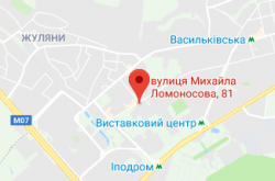 Карта расположения нотариуса Бенмансур Ольга Владимировна